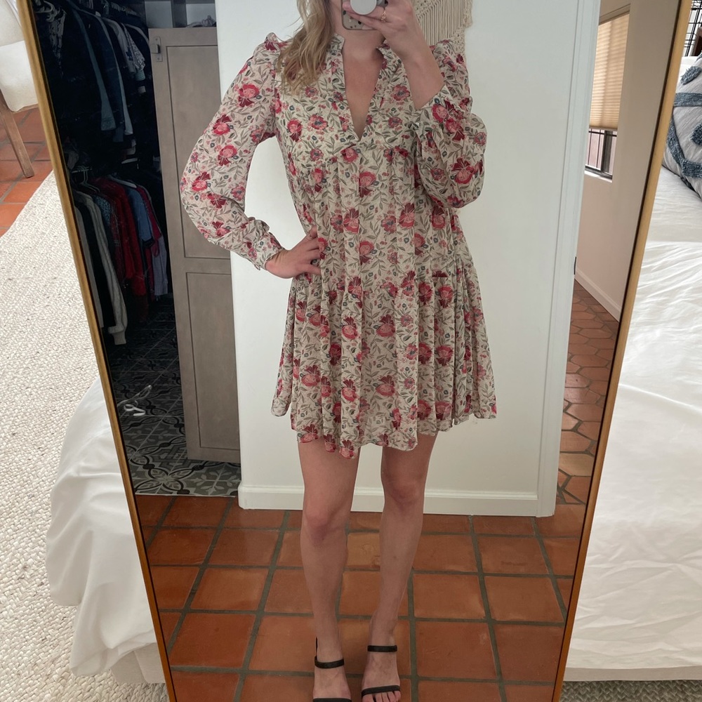 Nasty Gal floral dress